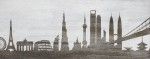 Zalakerámia PETROL CITY F-53029 20x50cm dekorcsempe, szett